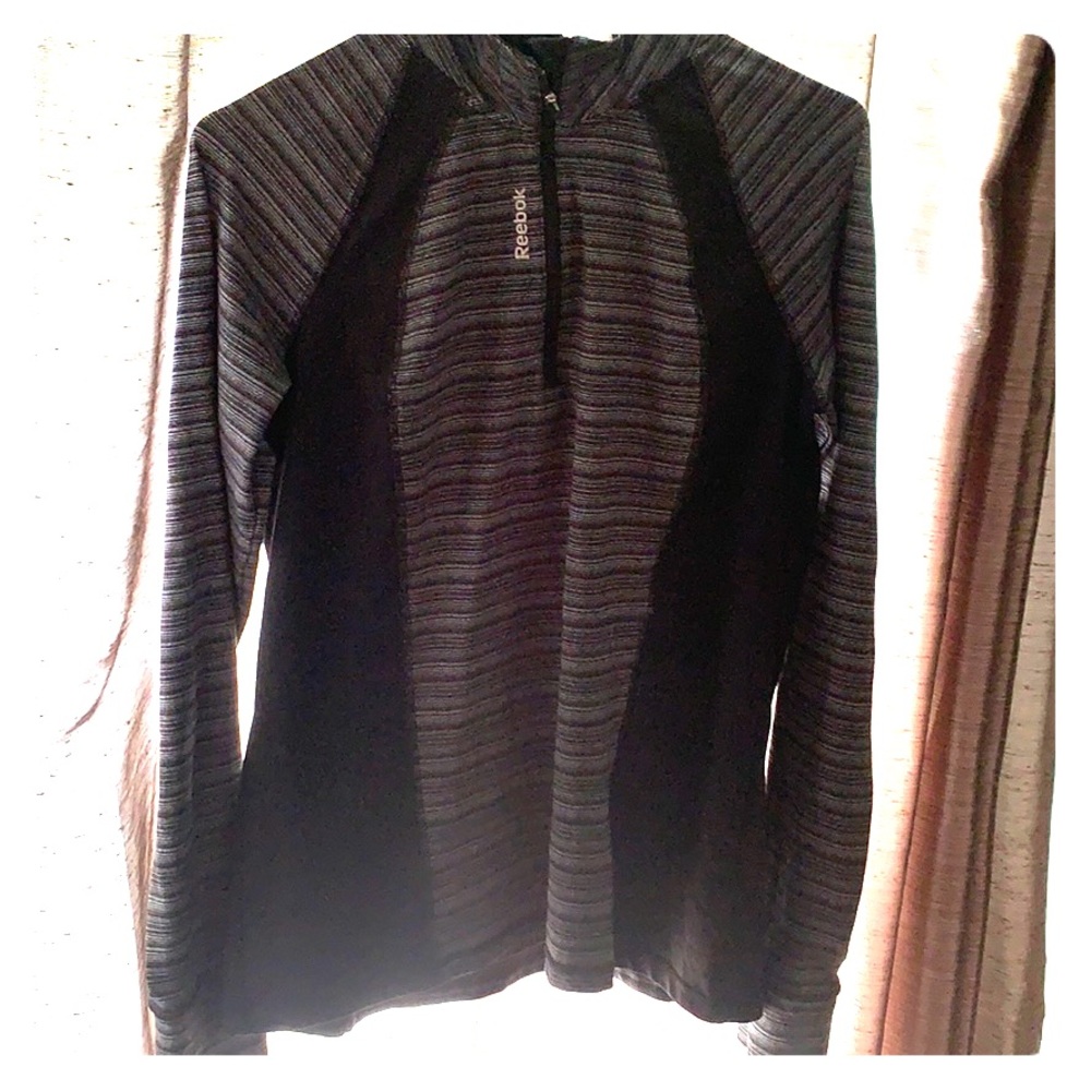 Gray Reebok Quarter-Zip